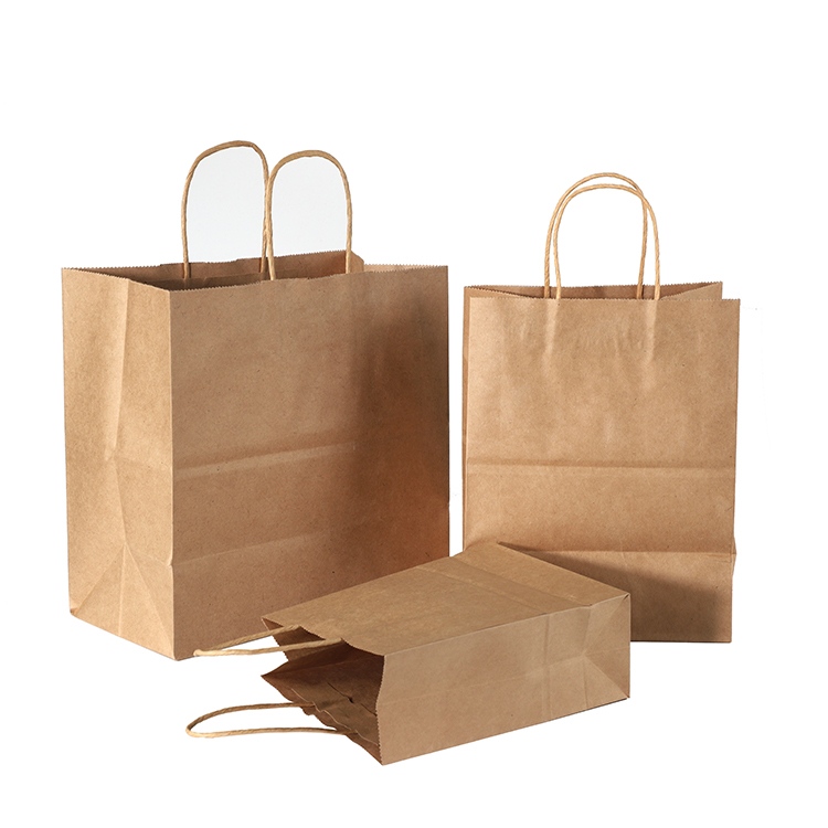 Sac à poignée en papier kraft