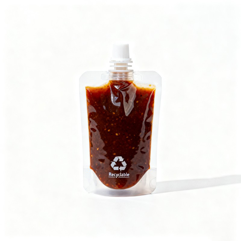 Pochette à sauce pour une utilisation écologique